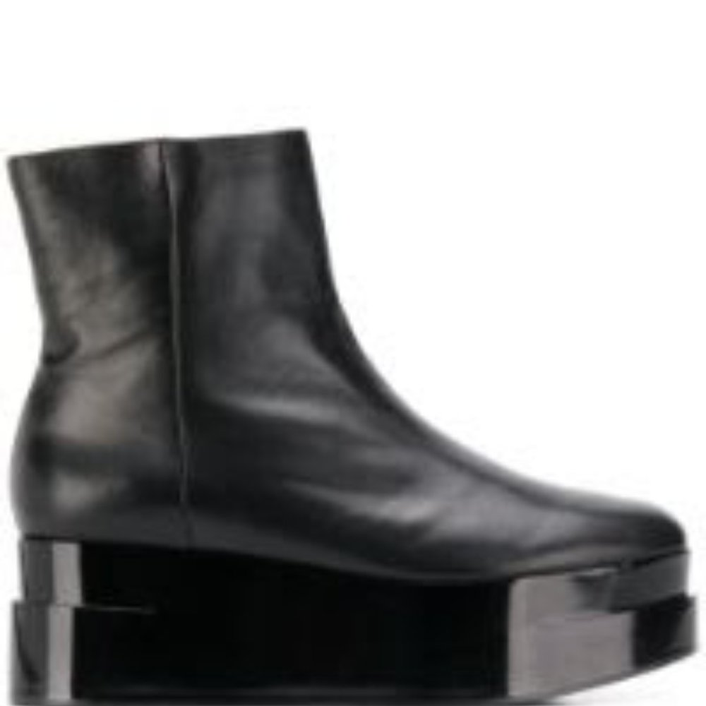 Loop Platform Ankle Boots